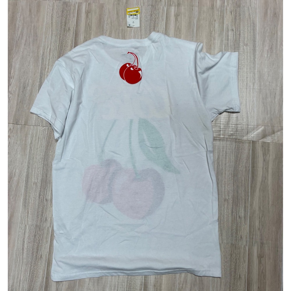 Coca Cola Cherry Coke T Shirt White Graphic Print Men's Size M - Picture 2 of 3